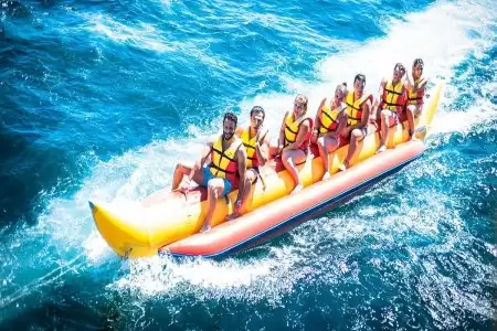 Banana boat ride in sharm el sheikh